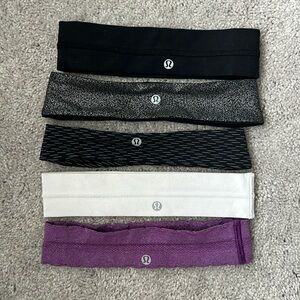 Lululemon Fly Away Tamer Headband Bundle